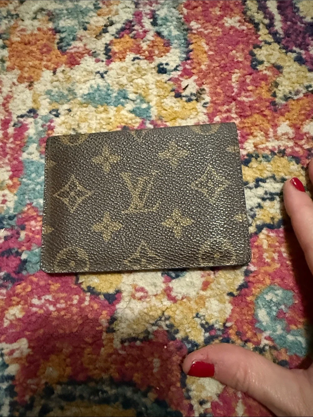 Louis Vuitton Brown Monogram Canvas Card Holder